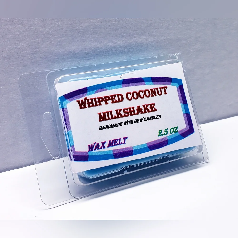 WHIPPED COCONUT MILKSHAKE -Bath & Body Works Candle Wax Melts- $8 per pack